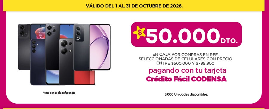 Cr&eacute;dito f&acute;cil codensa